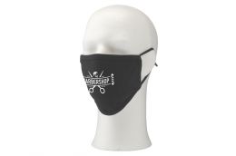 Mundschutzmaske aus Baumwolle mit Logo
