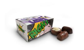 Schachtel mit belgischen Pralinen
