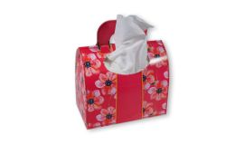 Handtasche tissue box druck
