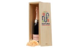 Weinkiste aus Holz (750ml)