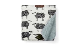 Sheep Decke aus GRS recyceltem PET