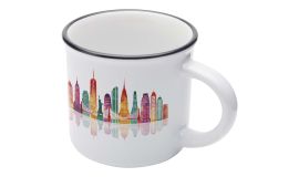 Vintage Kaffeebecher mit Fotodruck 240 ml